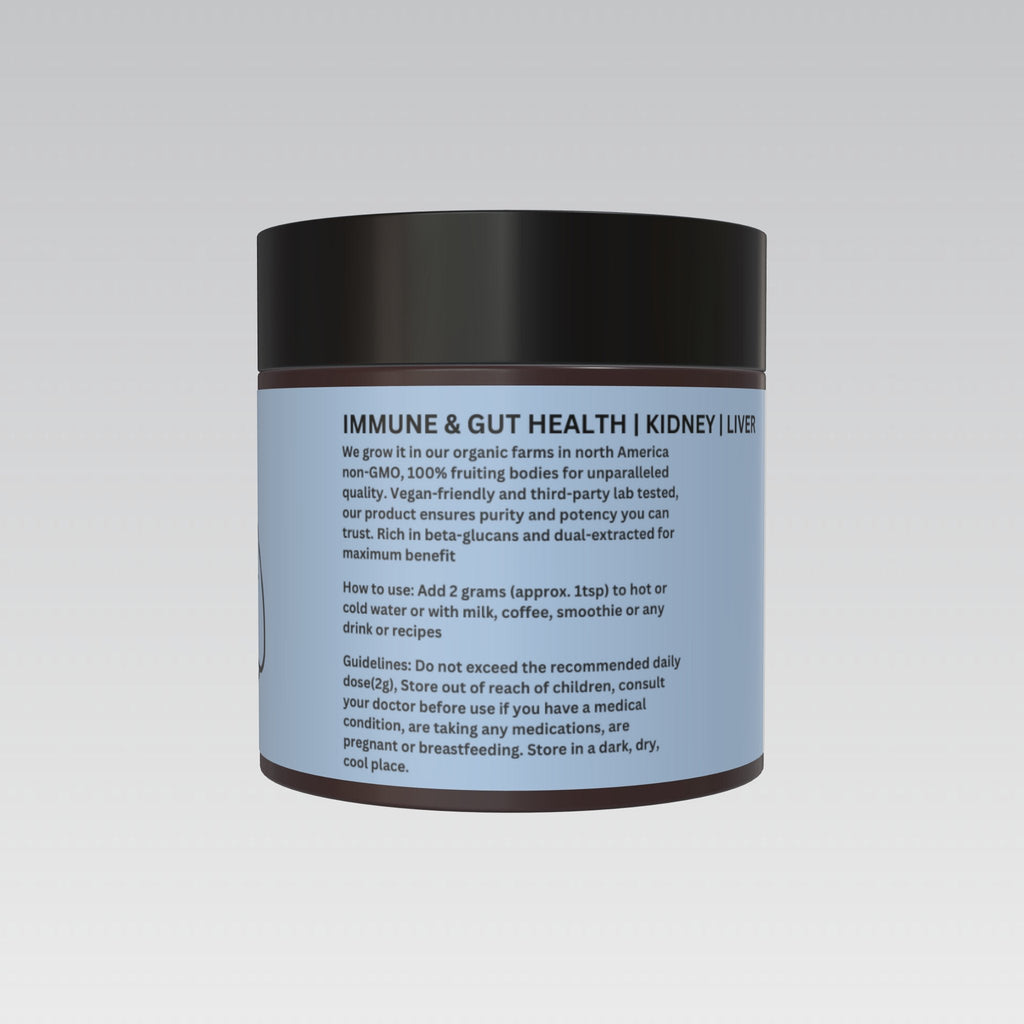Lumush Turkey Tail Mushroom Powder (60g) - honeybankuae