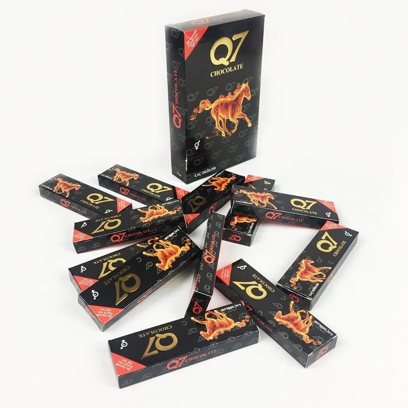 Q7 Chocolate limited edition large pack 12 pcs (35g per pc) - honeybankuae