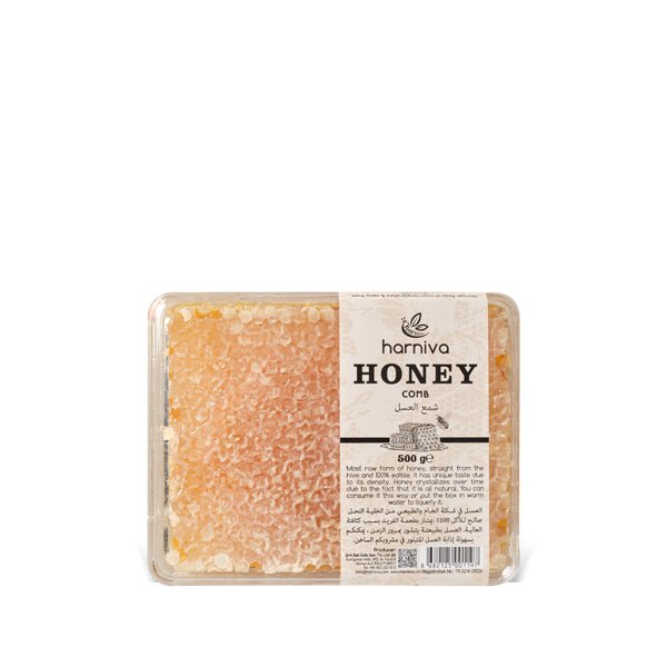 Raw Turkey Honey Comb (500 grams) - honeybankuae